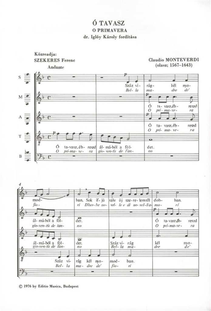 Old Masters' Mixed Choruses V25